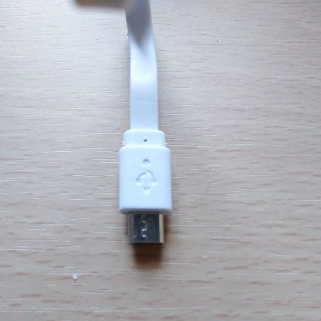 USBケーブル　タイプB　×2 スマホ/家電/カメラのスマートフォン/携帯電話(バッテリー/充電器)の商品写真