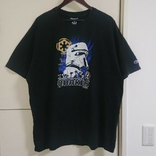 チャンピオン(Champion)のチャンピオン スターウォーズ Tシャツ キャラクター古着 ビッグシルエット(Tシャツ/カットソー(半袖/袖なし))