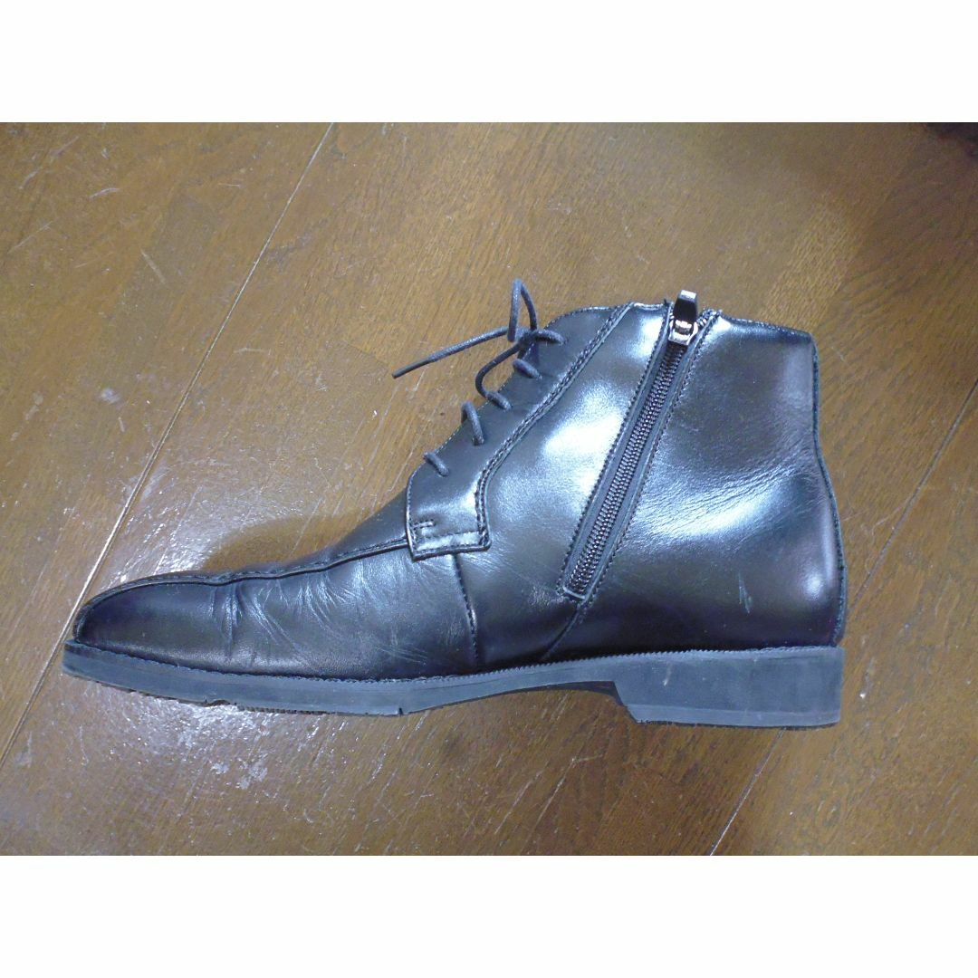 madras Walk（madras）(マドラスウォーク)の使用数回　マドラス　ゴアテックス　ブーツ　黒　２５　 メンズの靴/シューズ(ブーツ)の商品写真