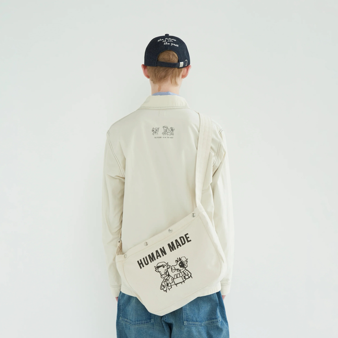 HUMAN MADE(ヒューマンメイド)のHUMAN MADE Milk Boy Bag "White" レディースのバッグ(ショルダーバッグ)の商品写真