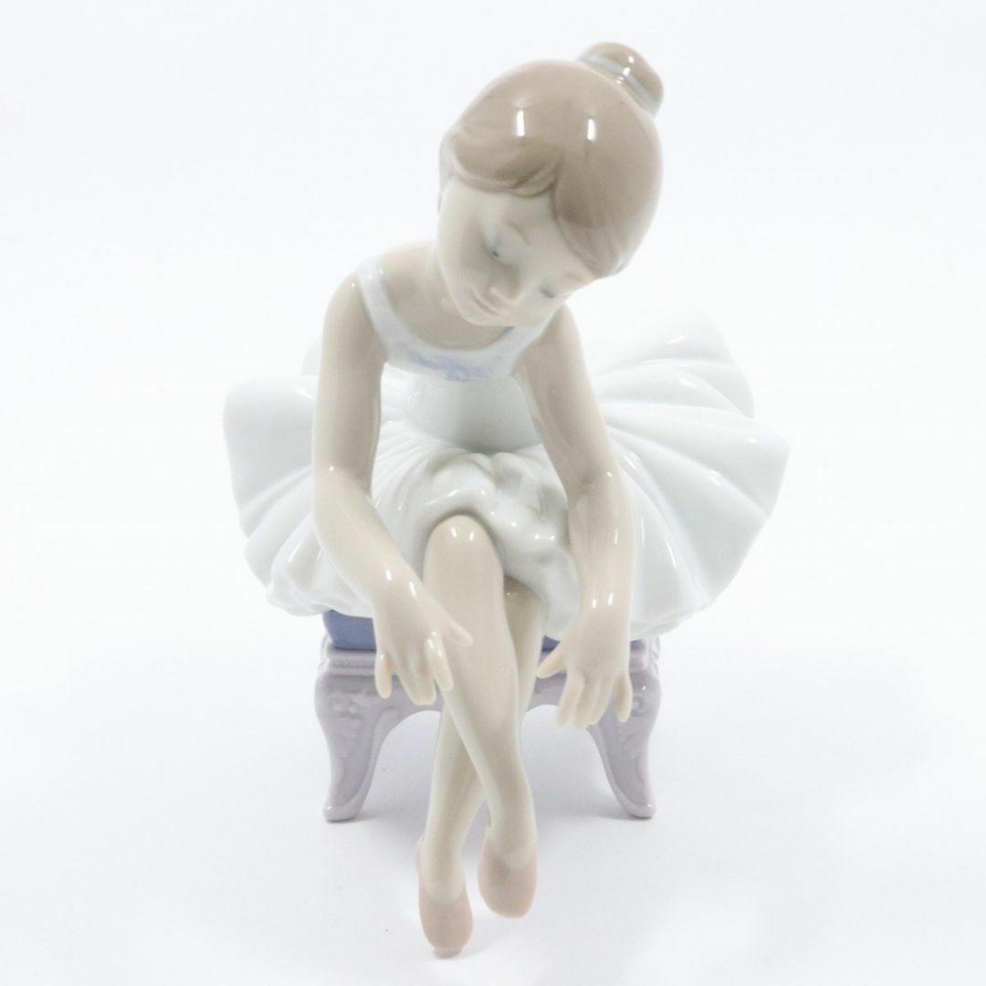 LLADRO リヤドロ リトルバレリーナ 女の子 バレエ 置き物 フィギュリン インテリア/住まい/日用品のインテリア小物(置物)の商品写真