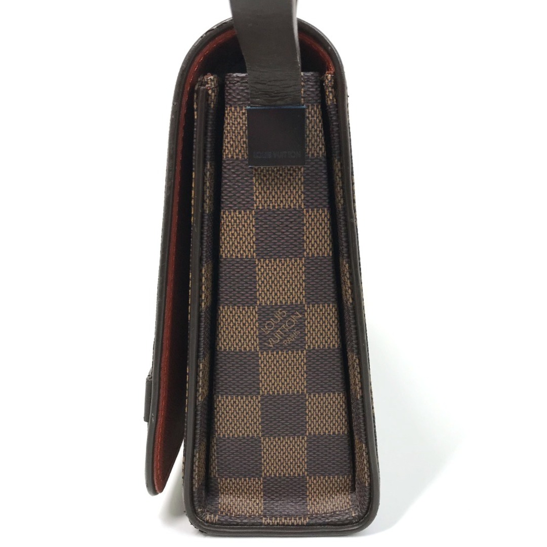 LOUIS VUITTON(ルイヴィトン)のルイヴィトン LOUIS VUITTON トライベッカ・ロン N51160 ダミエ ショートストラップ 肩掛け ショルダーバッグ ダミエキャンバス エベヌ ブラウン レディースのバッグ(ショルダーバッグ)の商品写真