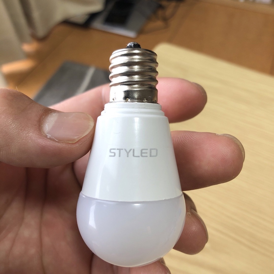 LED電球　E17口金　60W 調光器対応　10個セット インテリア/住まい/日用品のライト/照明/LED(蛍光灯/電球)の商品写真