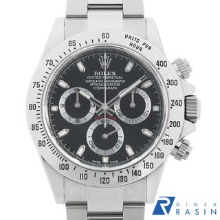 ロレックス(ROLEX)のロレックス デイトナ 116520 ブラック 鏡面バックル ランダム番 メンズ 中古 腕時計(腕時計(アナログ))