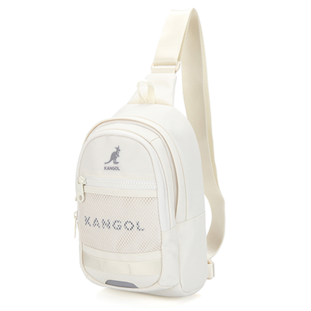 KANGOL(カンゴール)のKANGOL 前面メッシュ斜めがけバッグ メンズのバッグ(ボディーバッグ)の商品写真