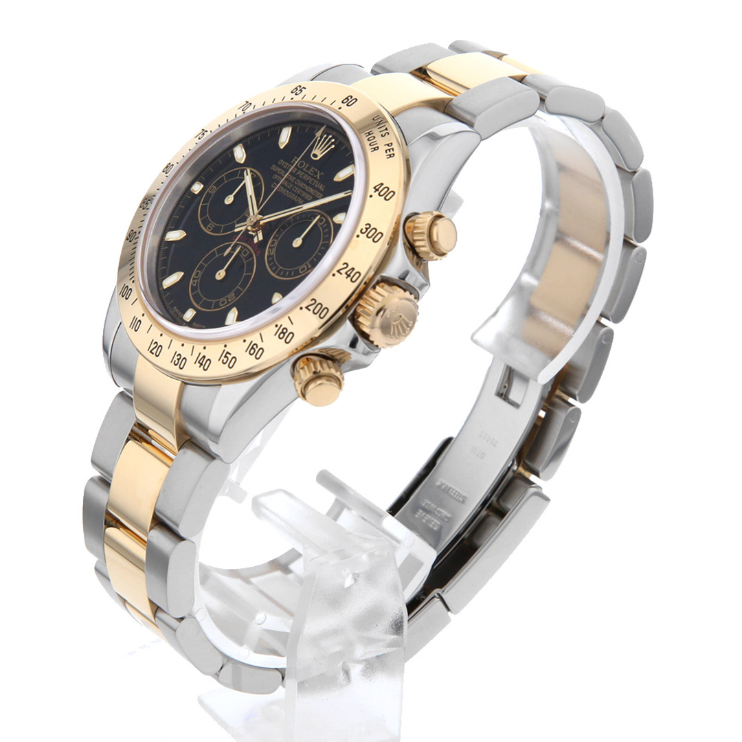 ROLEX(ロレックス)のロレックス デイトナ 116523 ブラック Y番 メンズ 中古 腕時計 メンズの時計(腕時計(アナログ))の商品写真