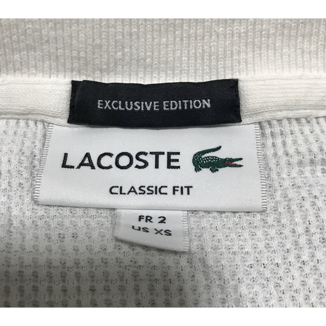 LACOSTE(ラコステ)のラコステ　サーマル　ポロシャツ メンズのトップス(ポロシャツ)の商品写真