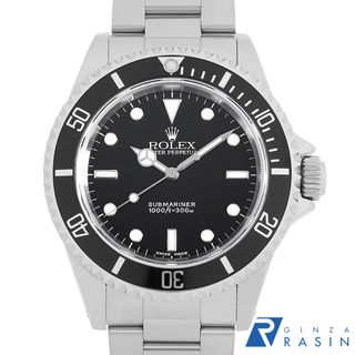 ロレックス(ROLEX)のロレックス サブマリーナ ノンデイト 14060M ブラック F番 メンズ 中古 腕時計(腕時計(アナログ))