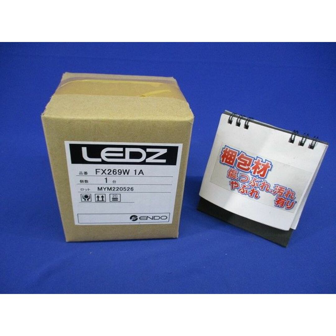 Ｓｍａｒｔ ＬＥＤＺ Ｆｉｔ 照度・人感センサー用 直付取付金具 白 旧Ｓｍａｒｔ ＬＥＤＺ非対応 FX269W インテリア/住まい/日用品のライト/照明/LED(その他)の商品写真