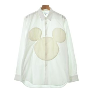 コムデギャルソンシャツ(COMME des GARCONS SHIRT)のCOMME des GARCONS SHIRT カジュアルシャツ M 白 【古着】【中古】(シャツ)