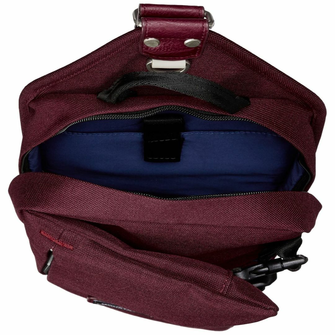 色: レッド[ムスタッシュ] ボディバッグ・ワンショルダー VUV4600 メンズのバッグ(その他)の商品写真