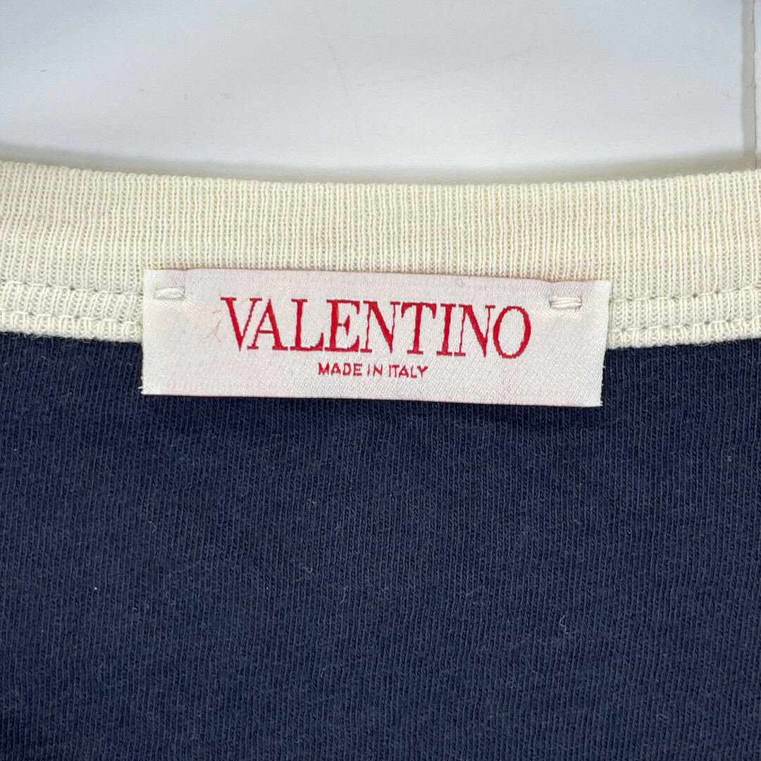 VALENTINO(ヴァレンティノ)のヴァレンティノ ﾈｲﾋﾞｰ ﾛｺﾞ ﾗｸﾞﾗﾝ Tｼｬﾂ 3XL メンズのトップス(その他)の商品写真