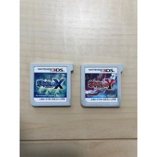 ニンテンドー3DS(ニンテンドー3DS)のソフトのみ✨ポケットモンスターXYセット✨即日発送可(携帯用ゲームソフト)