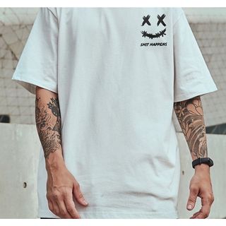 【残り僅か】ユニセックス　メンズ　トップス　半袖　ＸＬ　シンプル　お揃い(Tシャツ/カットソー(半袖/袖なし))