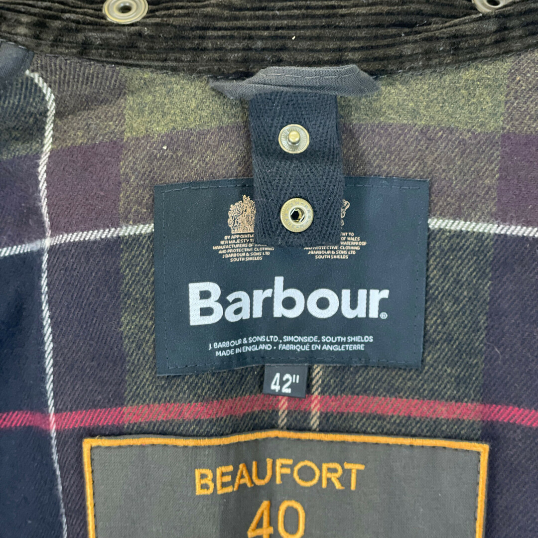 Barbour(バーブァー)のバブアー 40周年記念 カーキ ビューフォート オイルドジャケット 42 メンズのジャケット/アウター(その他)の商品写真