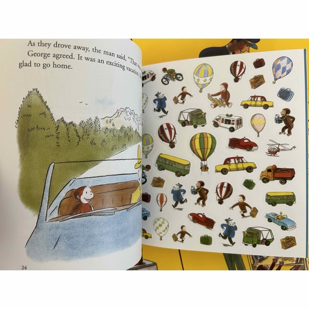 Curious George 箱入 16冊 マイヤペン対応 おさるのジョージ エンタメ/ホビーの本(絵本/児童書)の商品写真