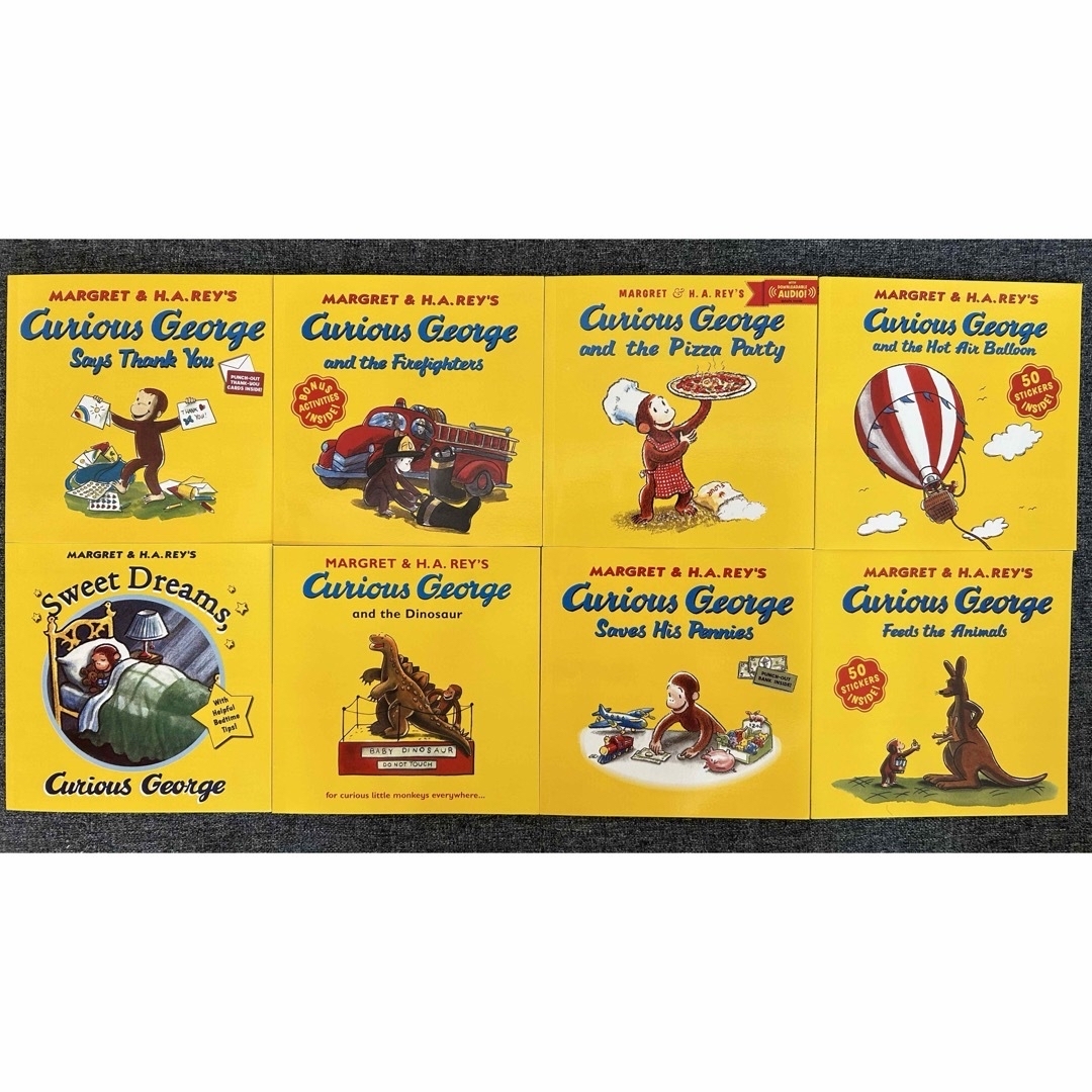 Curious George 箱入 16冊 マイヤペン対応 おさるのジョージ エンタメ/ホビーの本(絵本/児童書)の商品写真