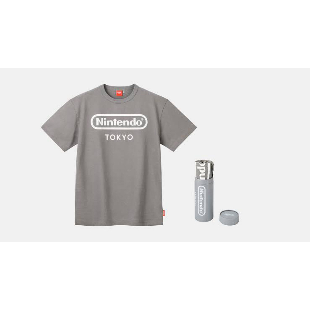 任天堂(ニンテンドウ)のNINTENDO TOKYO Tシャツ　グレーL メンズのトップス(Tシャツ/カットソー(半袖/袖なし))の商品写真