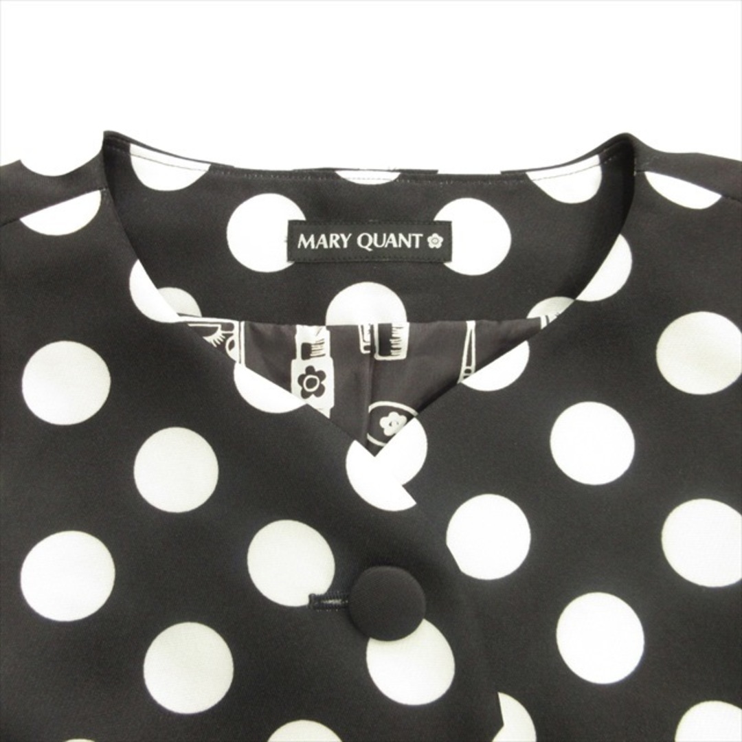 MARY QUANT(マリークワント)の美品 マリークワント MARY QUANT ドット クロップド ジャケット レディースのジャケット/アウター(その他)の商品写真