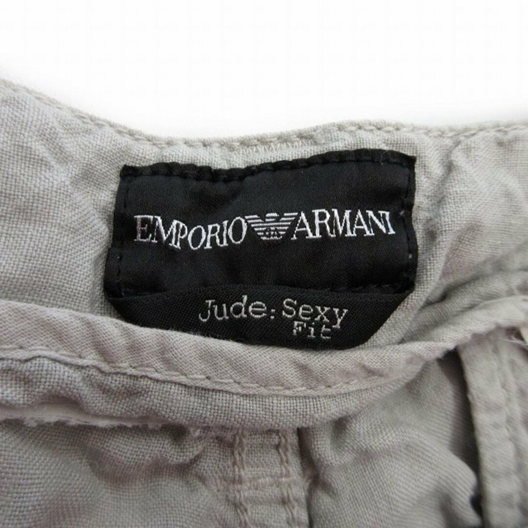 Emporio Armani(エンポリオアルマーニ)のエンポリオアルマーニ ARMANI リネン ショート パンツ 48※ メンズのパンツ(ショートパンツ)の商品写真