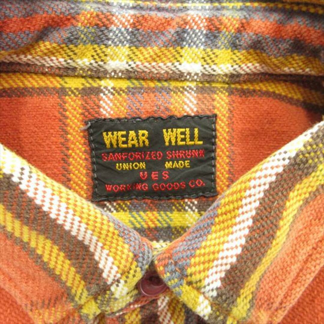 other(アザー)のウエス ウェアウェル WEAR WELL ヘビーウエイト チェック シャツ  メンズのトップス(シャツ)の商品写真