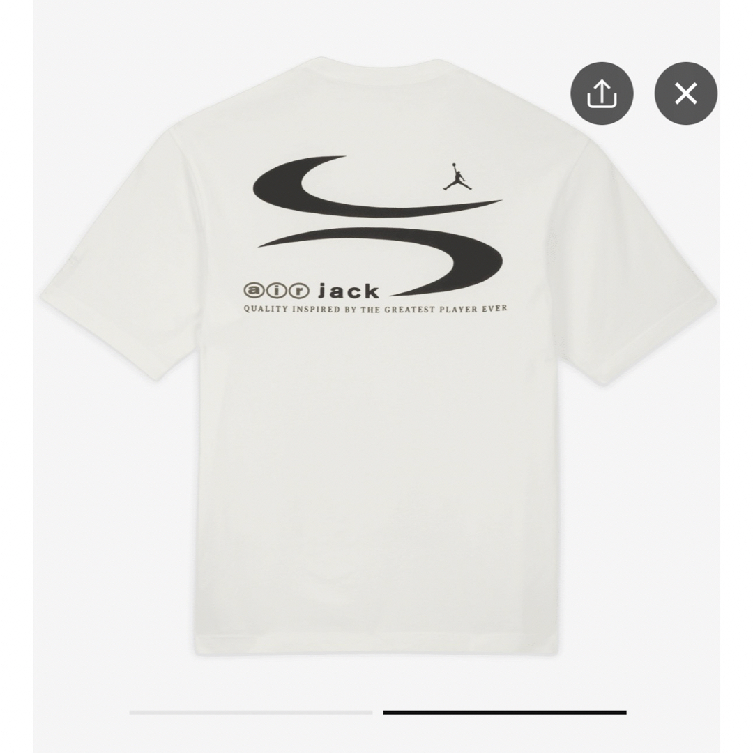 NIKE(ナイキ)のNIKE Jordan × Travis scott Tシャツ メンズのトップス(Tシャツ/カットソー(半袖/袖なし))の商品写真