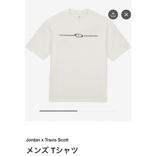 ナイキ(NIKE)のNIKE Jordan × Travis scott Tシャツ(Tシャツ/カットソー(半袖/袖なし))