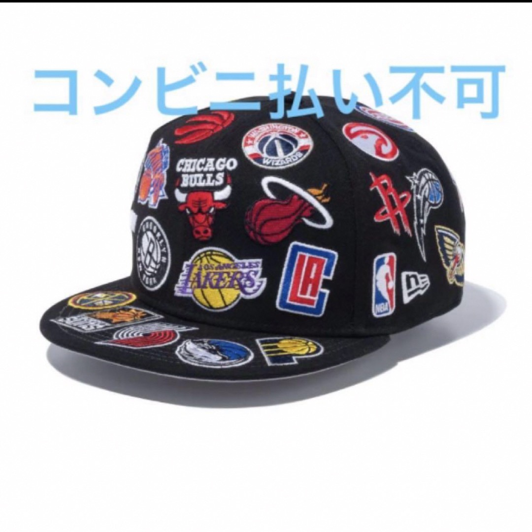 NEW ERA(ニューエラー)の9FIFTY Team Logo Allover NBA カフニット　2点セット エンタメ/ホビーのタレントグッズ(スポーツ選手)の商品写真