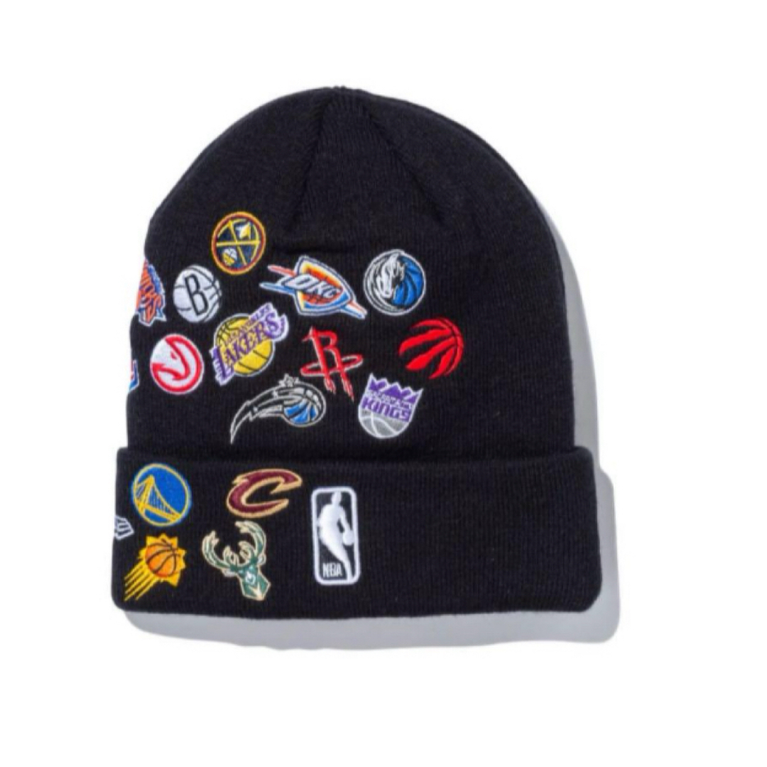 NEW ERA(ニューエラー)の9FIFTY Team Logo Allover NBA カフニット　2点セット エンタメ/ホビーのタレントグッズ(スポーツ選手)の商品写真