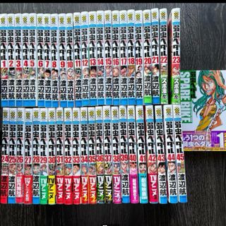 アキタショテン(秋田書店)の『弱虫ペダル 1〜45』＋『弱虫ペダル SPARE BIKE 1』合計46冊(少年漫画)