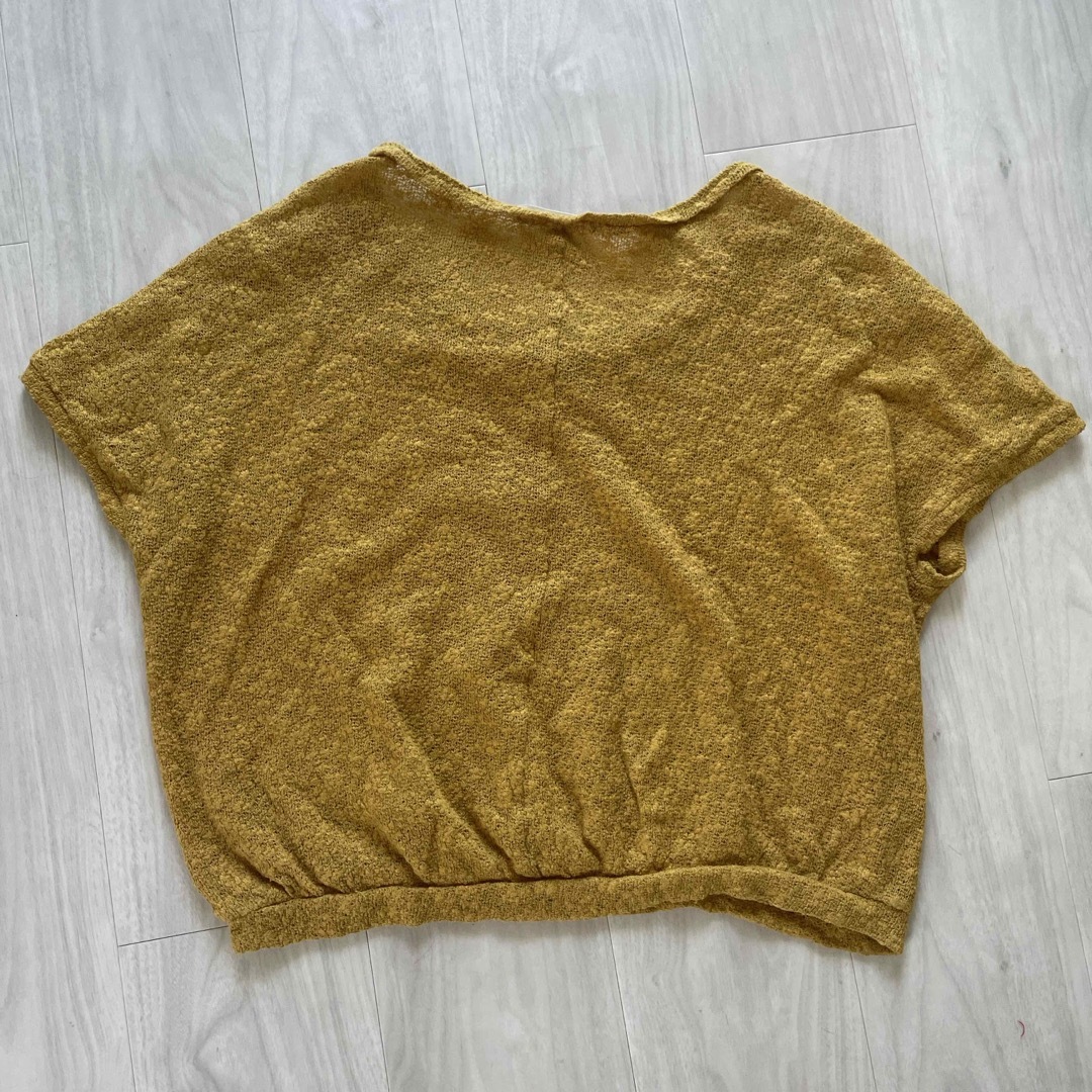 OLIVEdesOLIVE(オリーブデオリーブ)のサマーニット　半袖　フリーサイズ メンズのトップス(Tシャツ/カットソー(半袖/袖なし))の商品写真