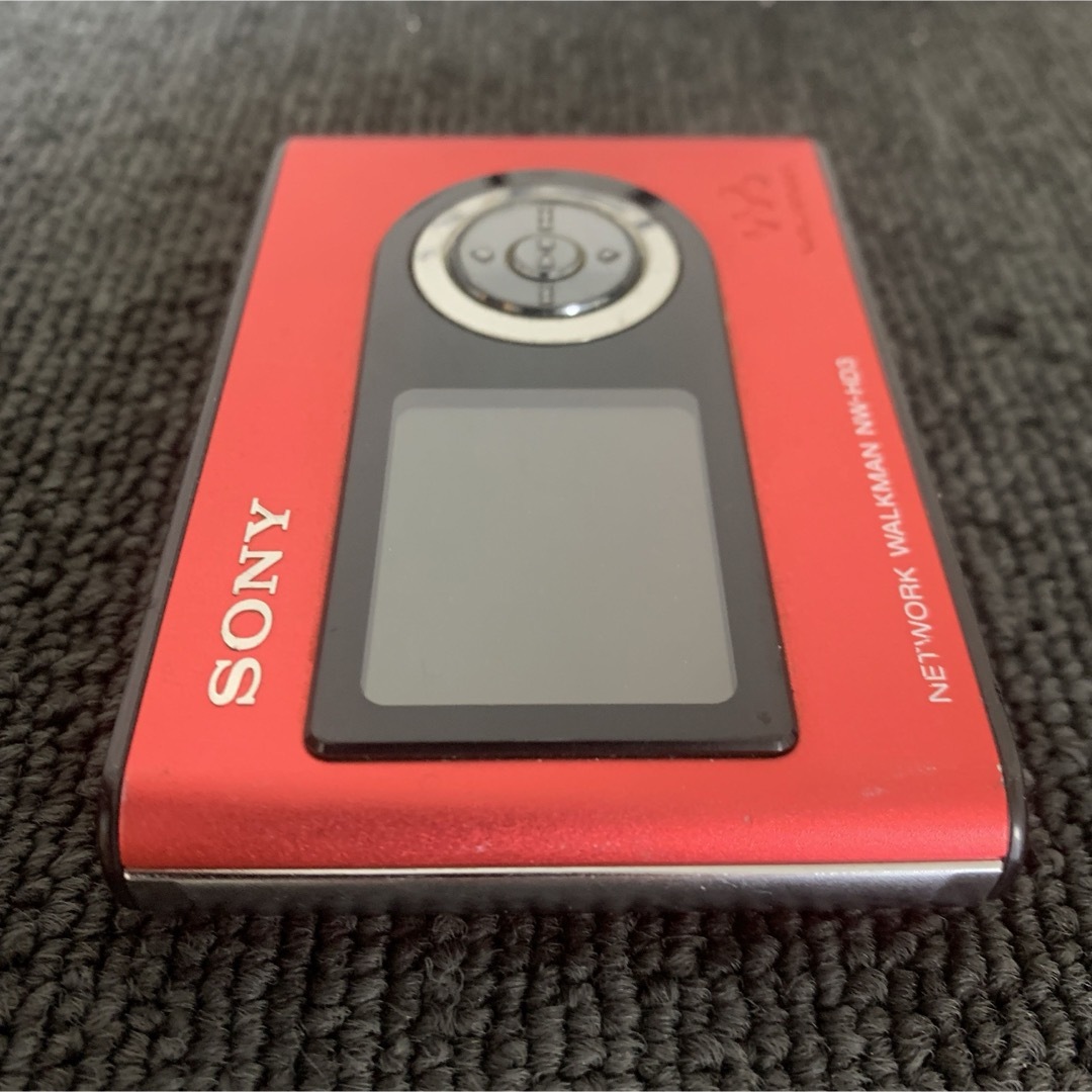 SONY(ソニー)のSONY WALKMAN NW-HD3 ソニー ネットワークウォークマン レッド スマホ/家電/カメラのオーディオ機器(ポータブルプレーヤー)の商品写真