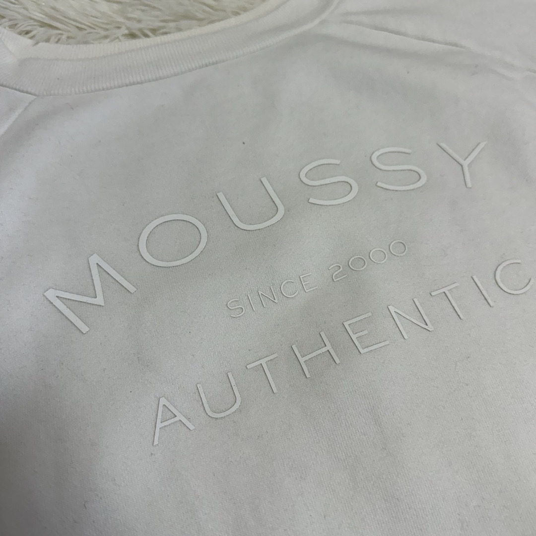 moussy(マウジー)のMOUSSYトレーナー🤍 レディースのトップス(トレーナー/スウェット)の商品写真