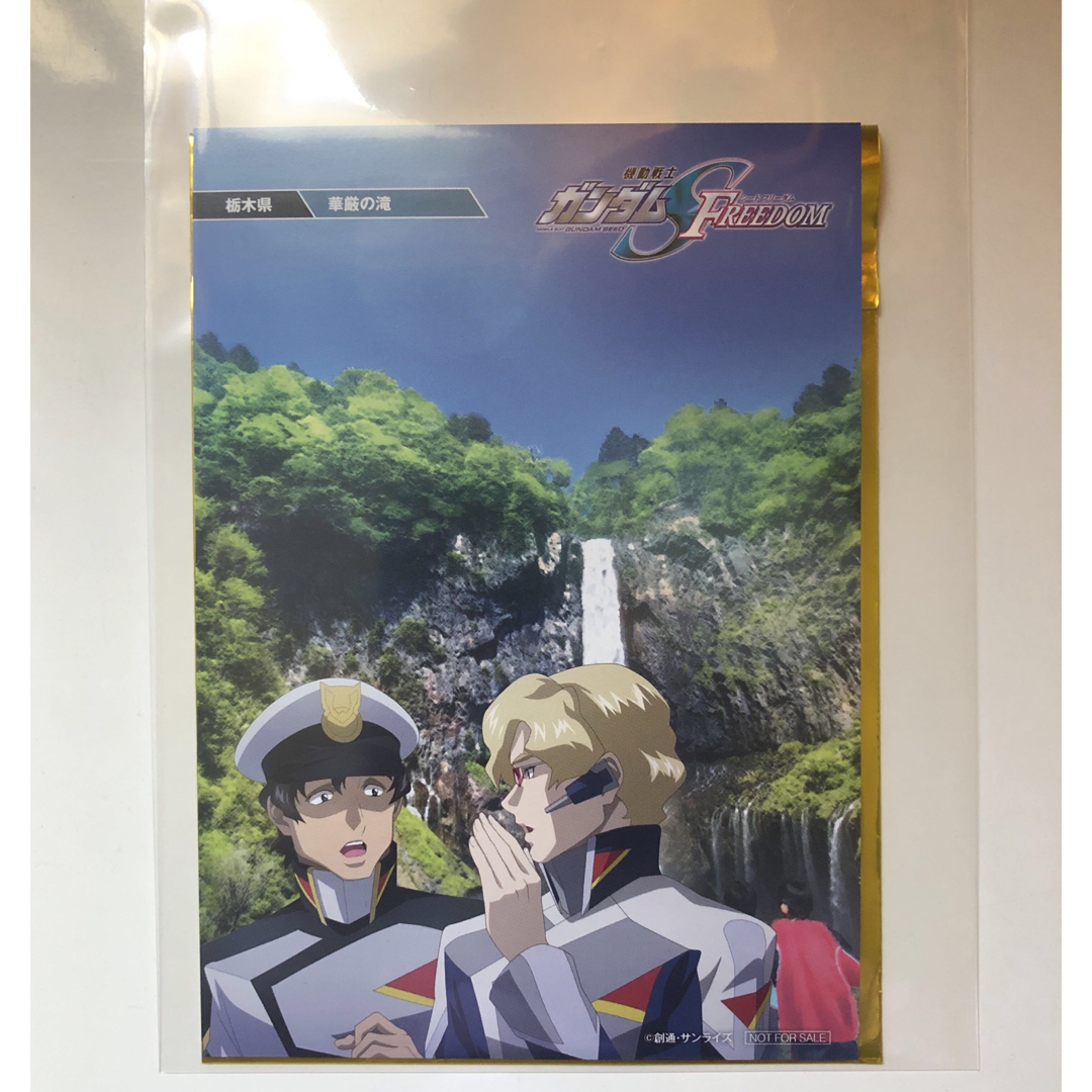 ガンダムSEED FREEDOM 入場特典　 ビジュアルポストカード　栃木県 エンタメ/ホビーのアニメグッズ(その他)の商品写真