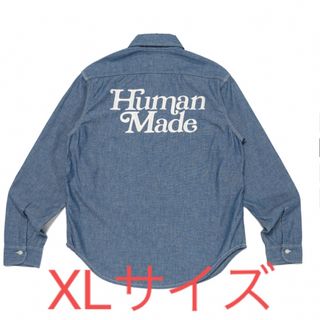 ヒューマンメイド(HUMAN MADE)のヒューマンメイド　CHAMBRAY WORK SHIRT(シャツ)