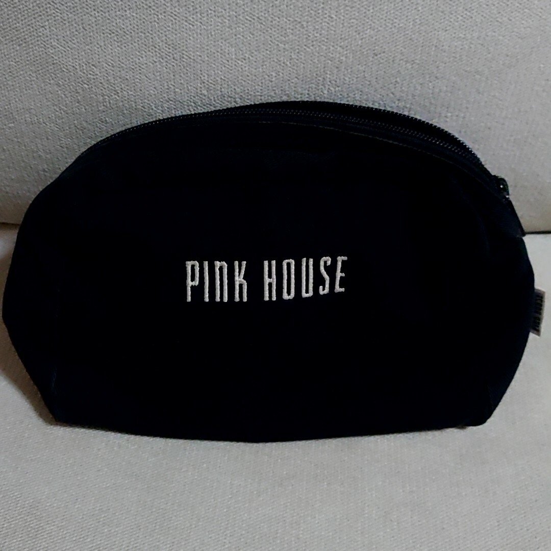 PINK HOUSE(ピンクハウス)の⁼美品⁼　ピンクハウス　トートバッグ ポーチ 2点セット レディースのバッグ(トートバッグ)の商品写真