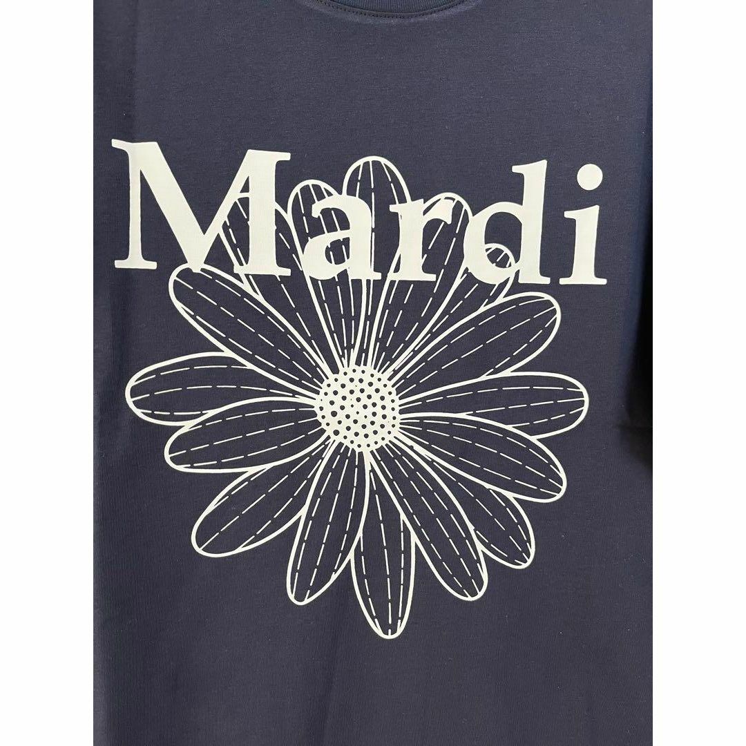 韓国 Mardi Mercrediマルディメクルディ Tシャツ　ネイビーホワイト レディースのトップス(Tシャツ(半袖/袖なし))の商品写真