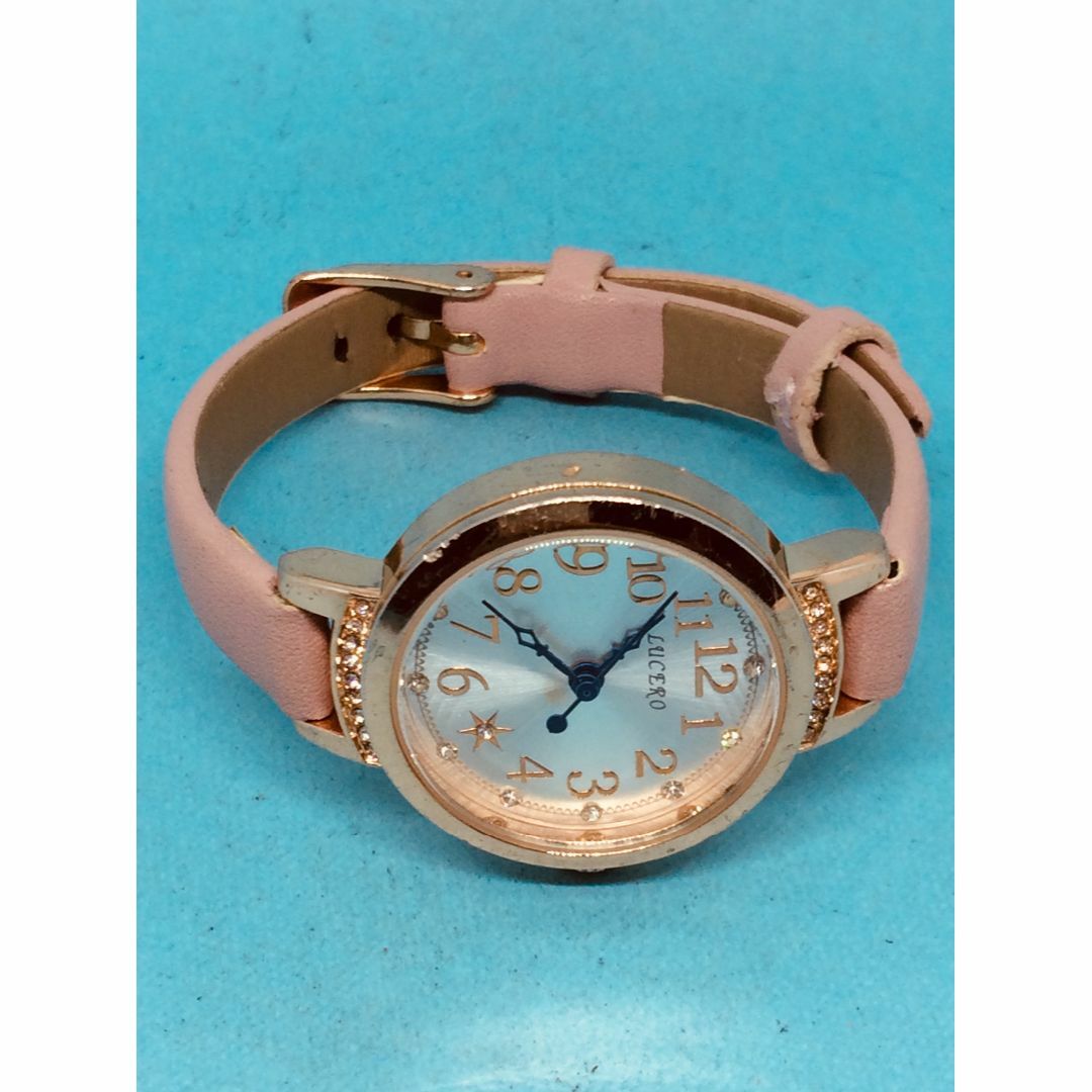 G16）おしゃれな(*'▽')LUCERO電池交換ピンクゴールドレディス腕時計 レディースのファッション小物(腕時計)の商品写真