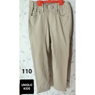 ユニクロ(UNIQLO)のUNIQLO ユニクロ ヒートテックチノパン キッズ 110cm(パンツ/スパッツ)