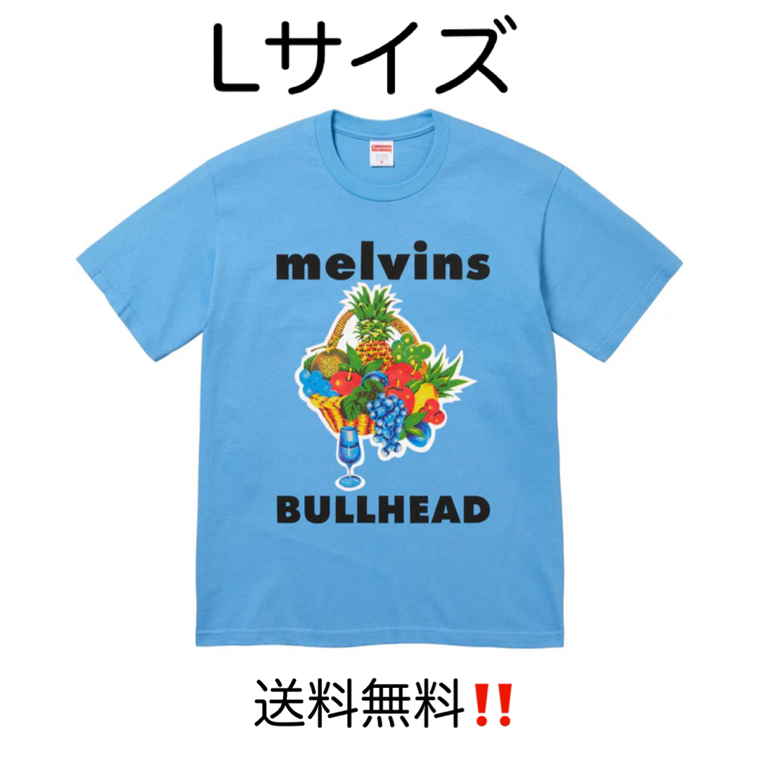 Supreme(シュプリーム)のシュプリーム x メルヴィンズ ブルヘッド Tシャツ ブライト ブルー Lサイズ メンズのトップス(Tシャツ/カットソー(半袖/袖なし))の商品写真