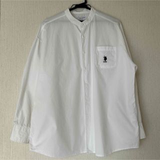 ユーエスポロアッスン(U.S. POLO ASSN.)のU.S. POLO ASSN. バンドカラー シャツ スタンドカラー 長袖(シャツ)