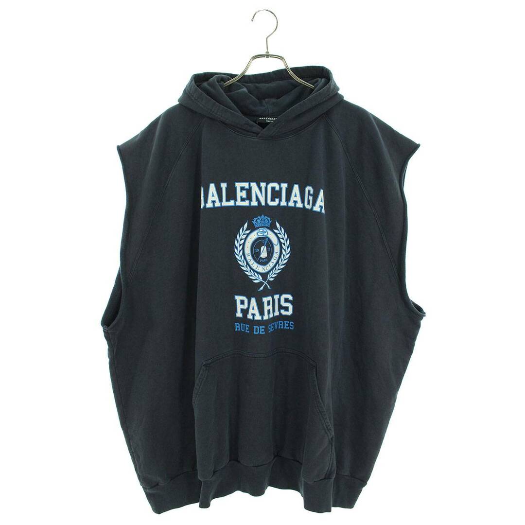 Balenciaga(バレンシアガ)のバレンシアガ  Raw Cut Hoodie 697875 TMV96 ノースリーブオーバーサイズパーカー メンズ 1 メンズのトップス(パーカー)の商品写真