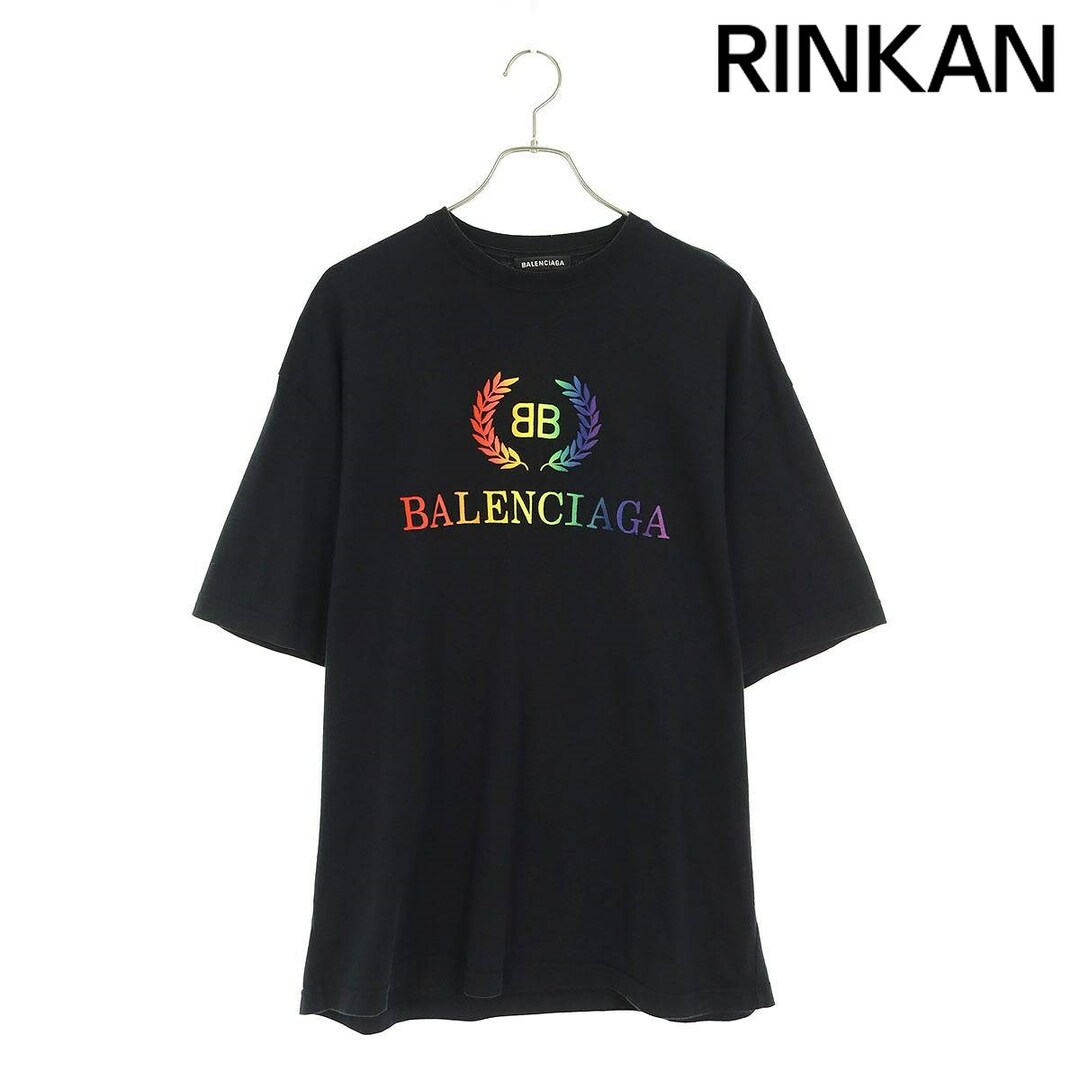 Balenciaga(バレンシアガ)のバレンシアガ  570805 TEV53 BBロゴ刺繍Tシャツ メンズ S メンズのトップス(Tシャツ/カットソー(半袖/袖なし))の商品写真