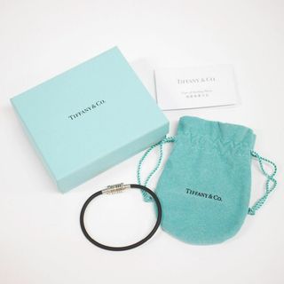 ティファニー(Tiffany & Co.)のL242-134 ティファニー パロマ ピカソ サーファー ブレスレット SV925 ラバー シルバー 925 レディース メンズ アクセサリー(ブレスレット)