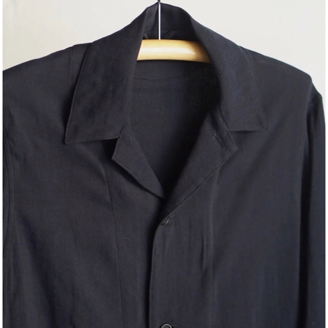 COMOLI(コモリ)のMAATEE &SONS SHIRTS JACKET L/SILK 二重織 メンズのトップス(シャツ)の商品写真