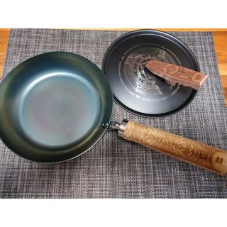 デバイスワークス DPAN 鉄 20㎝ FUTATSU 蓋 フライパン(調理器具)