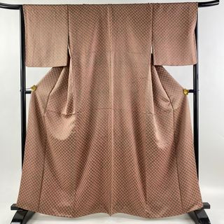 小紋 身丈165cm 裄丈66cm 正絹 美品 秀品 【中古】(着物)