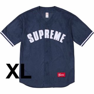 シュプリーム(Supreme)のsupreme Ultrasuede Mesh Baseball Jersey(ジャージ)