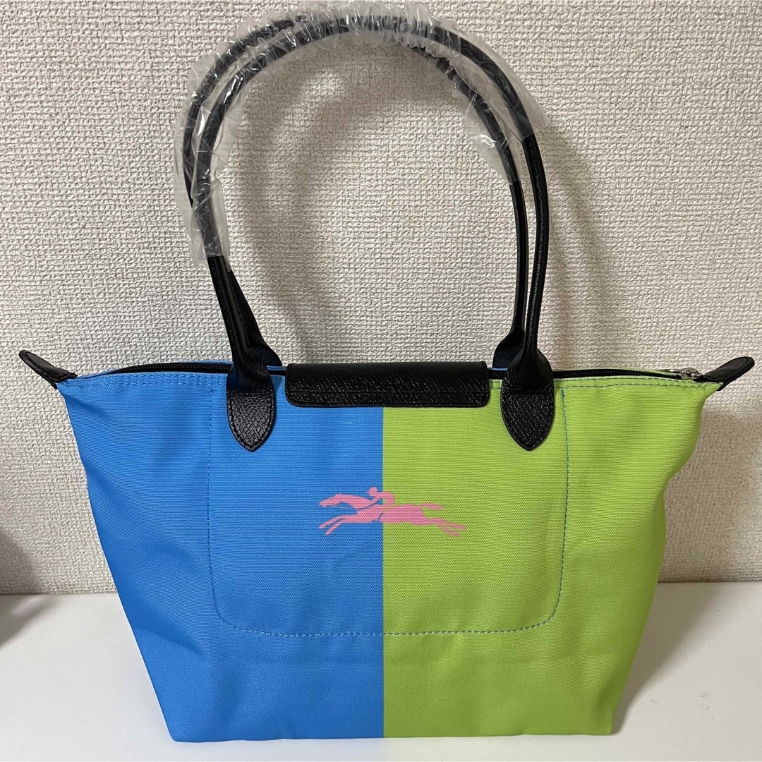 LONGCHAMP(ロンシャン)の【新品】ロンシャン×ロバート・インディアナ限定コラボM、肩掛けピンク レディースのバッグ(ショルダーバッグ)の商品写真