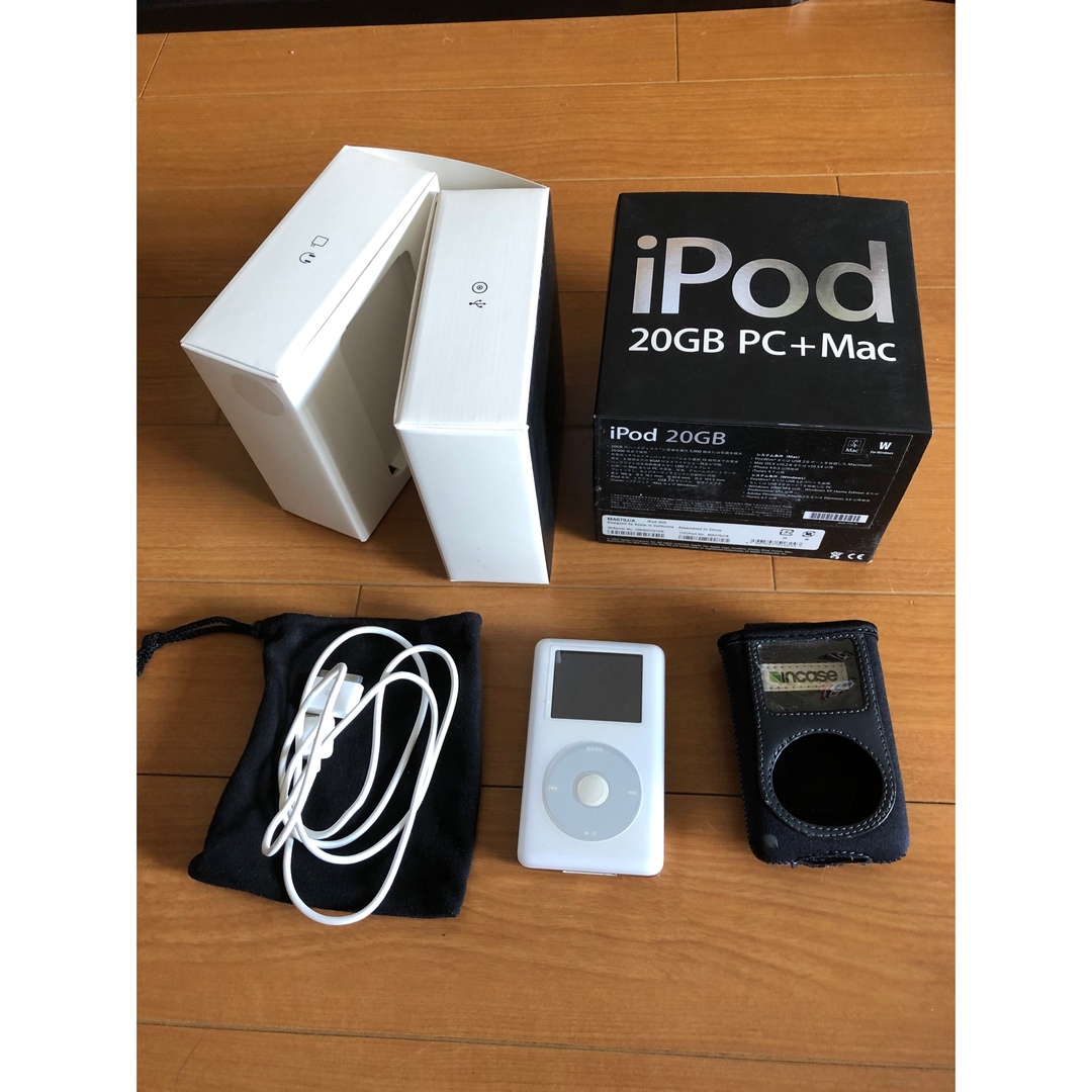 中古 iPod classic 20GB MA079J スマホ/家電/カメラのオーディオ機器(ポータブルプレーヤー)の商品写真